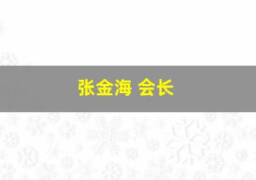 张金海 会长